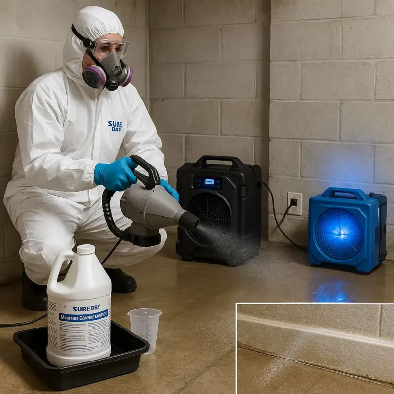 Sanitization and Odor Removal process in Dover Beaches South, NJ